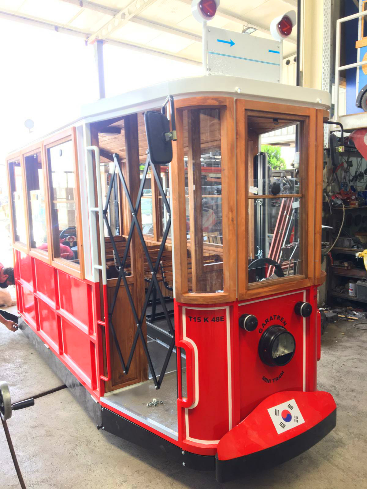 electric tram for kids